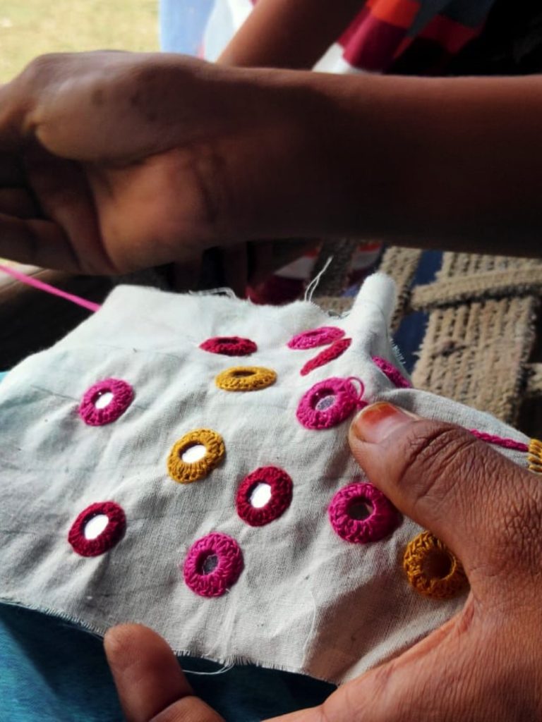 Pandemic Collaboration: Designing with Lambadi Hand Embroidery Artisans